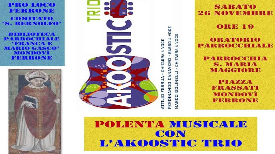 MONDOVI'/ Al Ferrone sabato 26 polenta e musica per restaurare la ... - Cuneocronaca.it (Comunicati Stampa) (Blog)