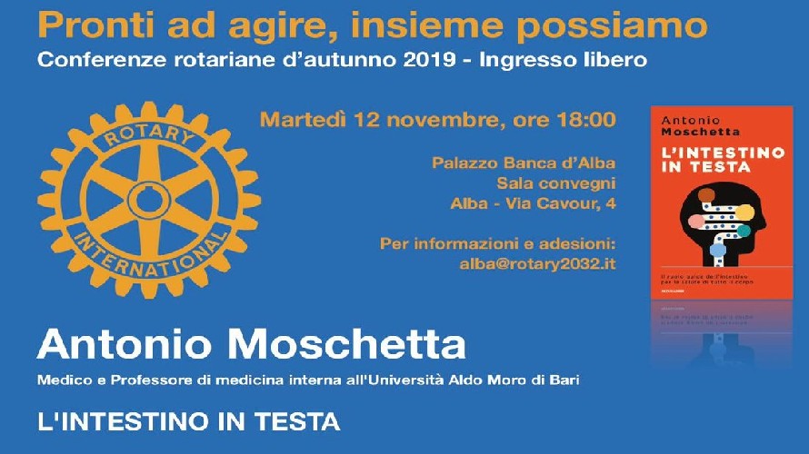 ALBA/ "Pronti ad agire, insieme possiamo": al via le conferenze rotariane d'autunno - Cuneocronaca.it
