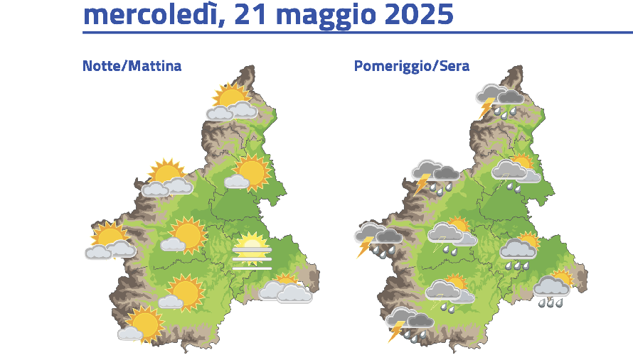 Maltempo: tregua solo temporanea, tornano i temporali da mercoledì pomeriggio