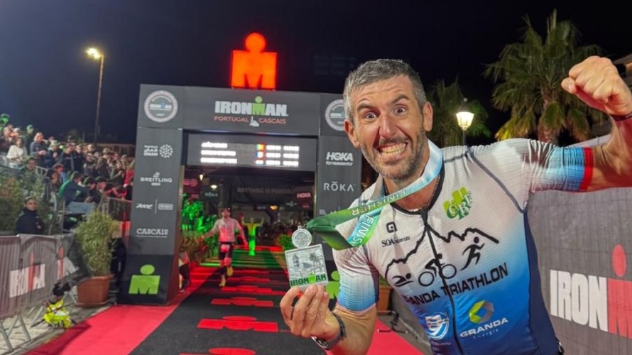 nuoto-bici-e-maratona-in-11-ore-l-039-impresa-di-stefano-rosso-all-039-ironman-in-portogallo